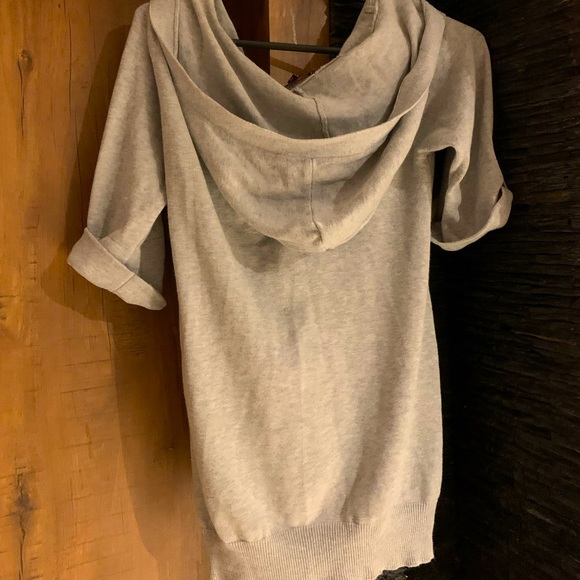 Grey woman cardigan - Picture 2 of 4